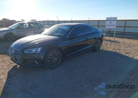 2018 Audi A5 2.0T Premium from USA, damaged, VIN WAUPNAF52JA028030